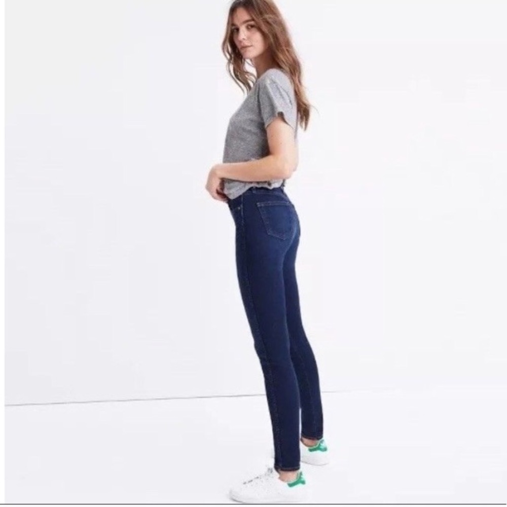 Madewell Jeans 28 High Riser Dark Wash Denim